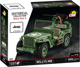 Cobi 1/12 Scale Willys MB Brick Model Kit Cobi