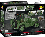 Cobi 1/12 Scale Willys MB Brick Model Kit Cobi