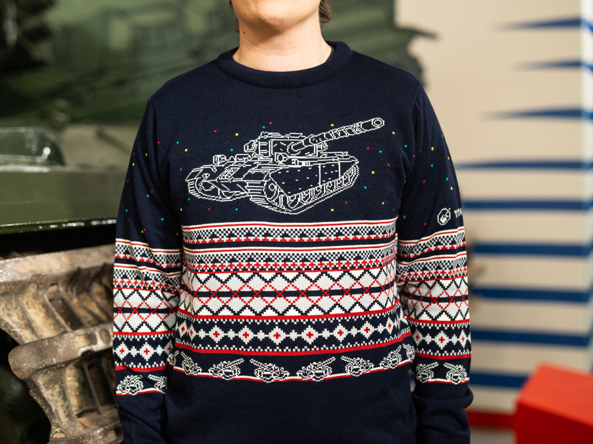 2025 Tank Museum Knitted Christmas Jumper – The Tank Museum