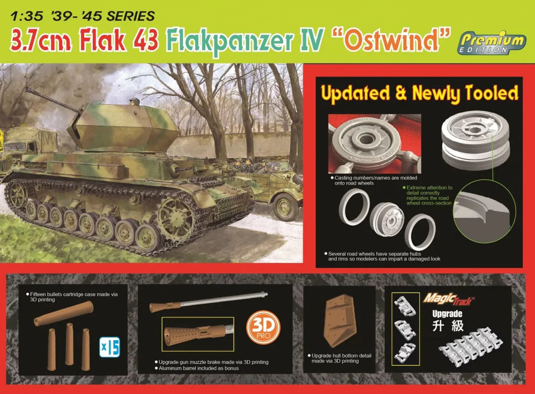 Dragon 1/35 Flak 43 Flakpanzer IV 'Ostwind' NEED INFO & PHOTO Kits Dragon