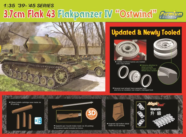 Dragon 1/35 Flak 43 Flakpanzer IV 'Ostwind' NEED INFO & PHOTO Kits Dragon