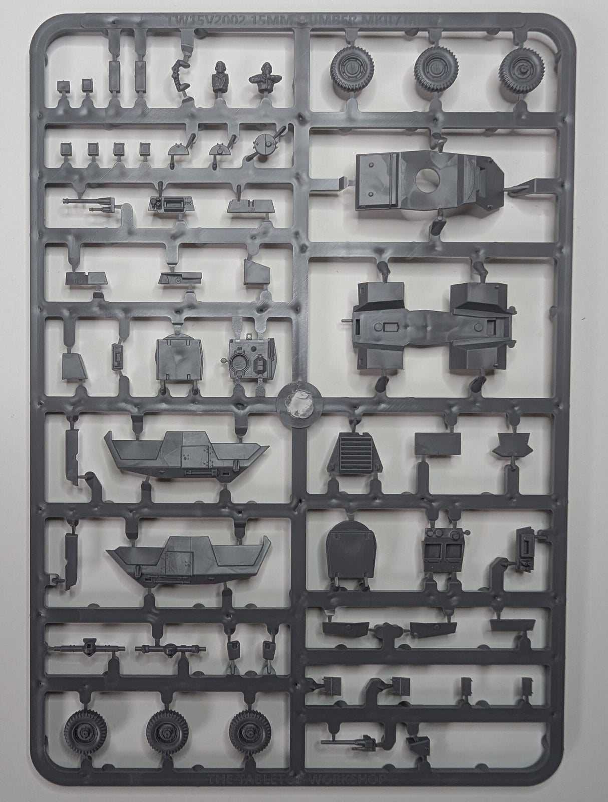 The Table Top Workshop 1/100 Humber Mk2/4 armoured car (x4).