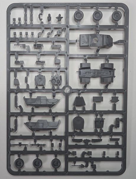 The Table Top Workshop 1/100 Humber Mk2/4 armoured car (x4).
