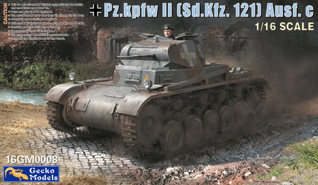 Gecko 1/16 Pz.kpfw II Ausf. A-B-C Scale Model [variant_option4]