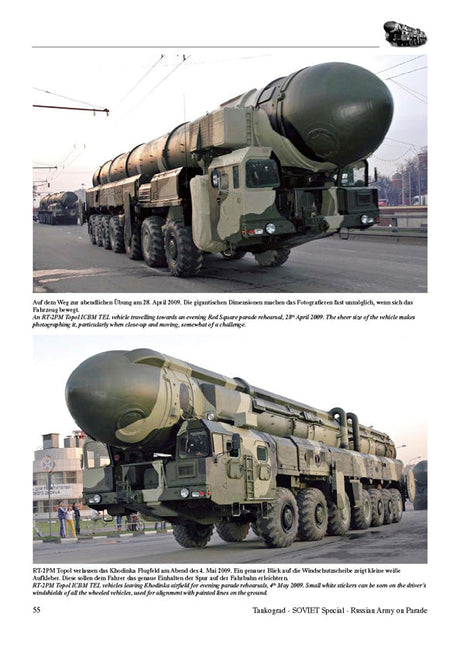 Tankograd Soviet Special 2008 Russian Army on Parade Book [variant_option4]