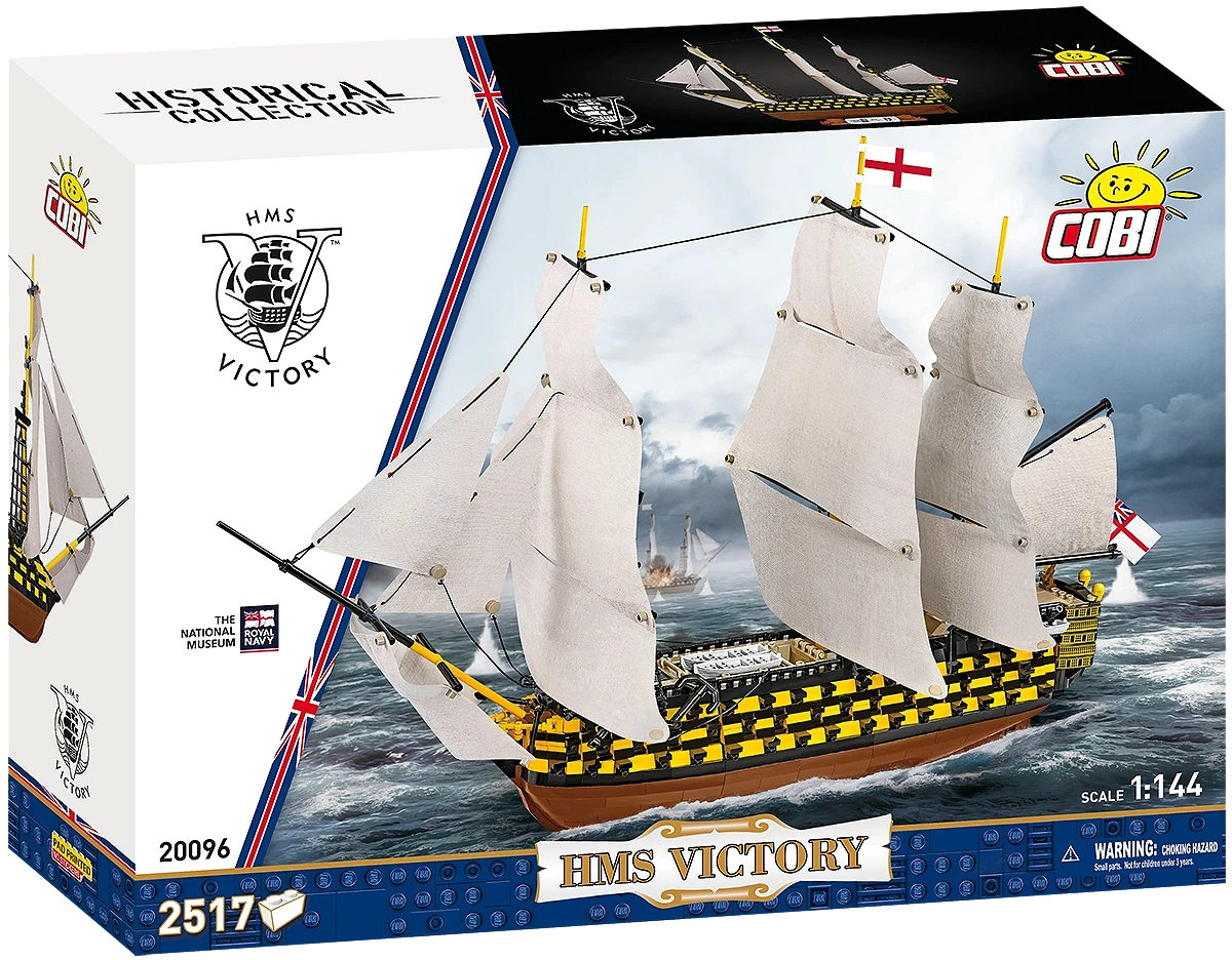 Cobi 1/144 Scale HMS Victory (Needs new box on next delivery) Brick Models [variant_option4]