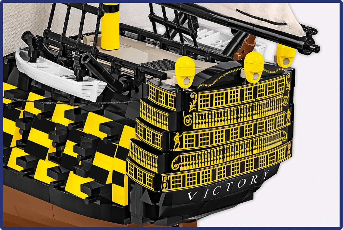 Cobi 1/144 Scale HMS Victory (Needs new box on next delivery) Brick Models [variant_option4]