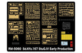 Ryefield Model 1/35 Stug 4 Early Production with workable tracks Scale Model [variant_option4]