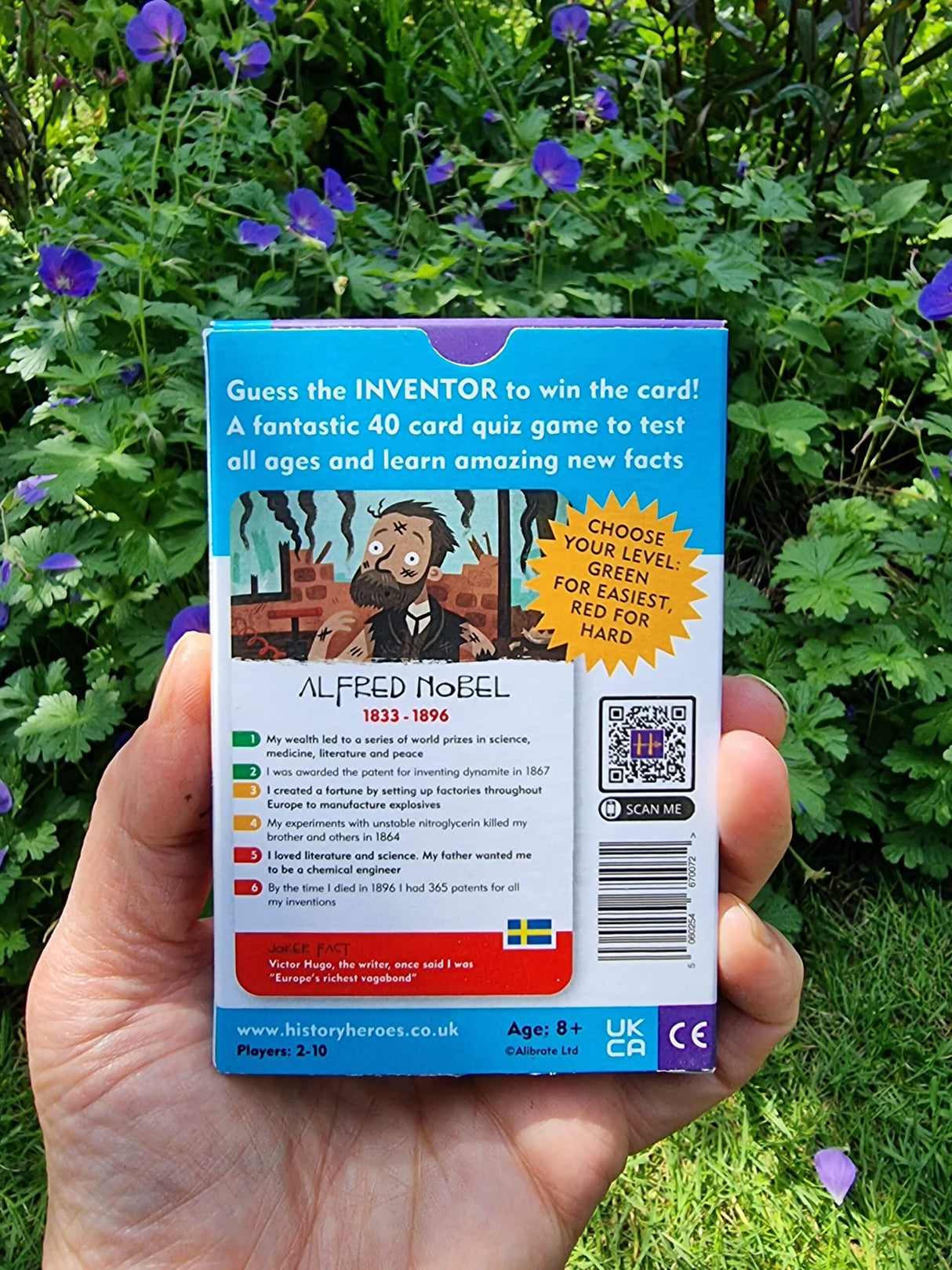 History Heroes Inventors Card Game Game History Heroes