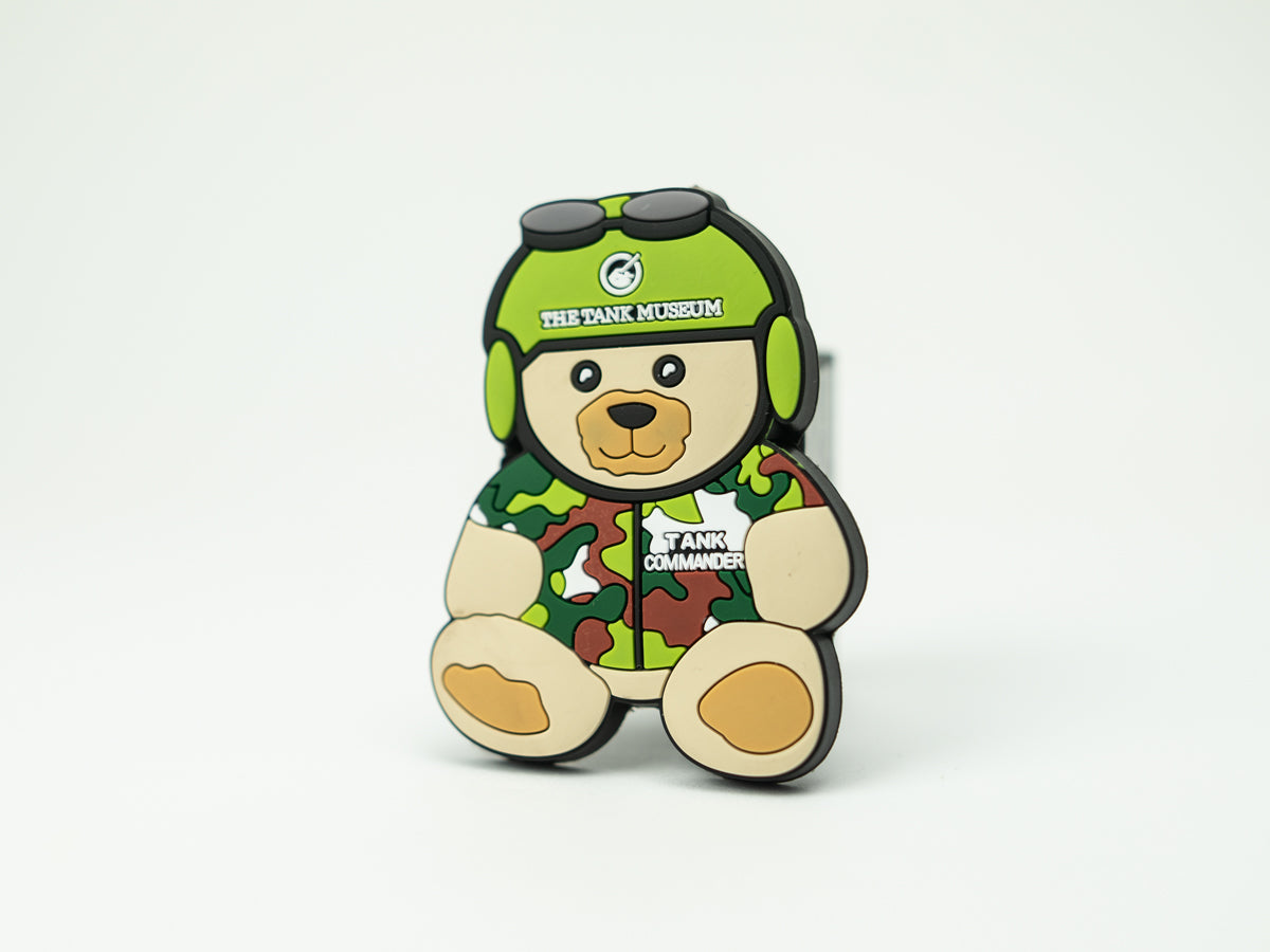 Tank Commander Bear Magnet