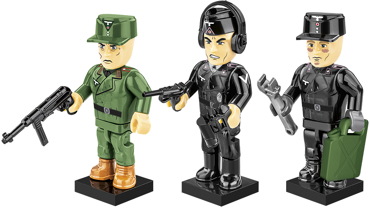 Cobi German Tank Crew (Figure Set)