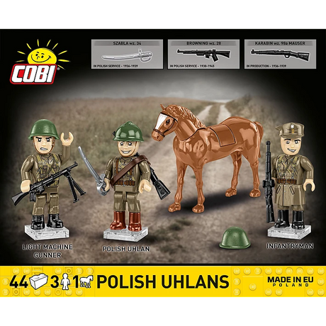 Cobi : Polish Uhlans Figure Set Brick Model Kit Cobi