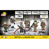 Cobi : Battle Of The Bulge 1944 6 Figure Set Brick Model Kit Cobi