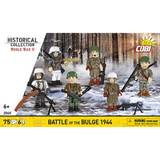 Cobi : Battle Of The Bulge 1944 6 Figure Set Brick Model Kit Cobi