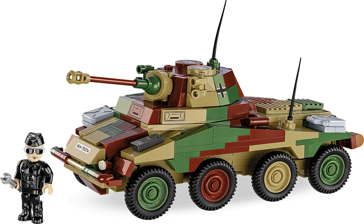 Cobi 1/35: Sd.Kfz. 234/2 Puma Brick Model Kit [variant_option4]