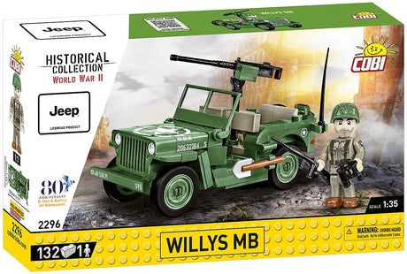 Cobi 1/35 Willys MB Brick Model Kit [variant_option4]