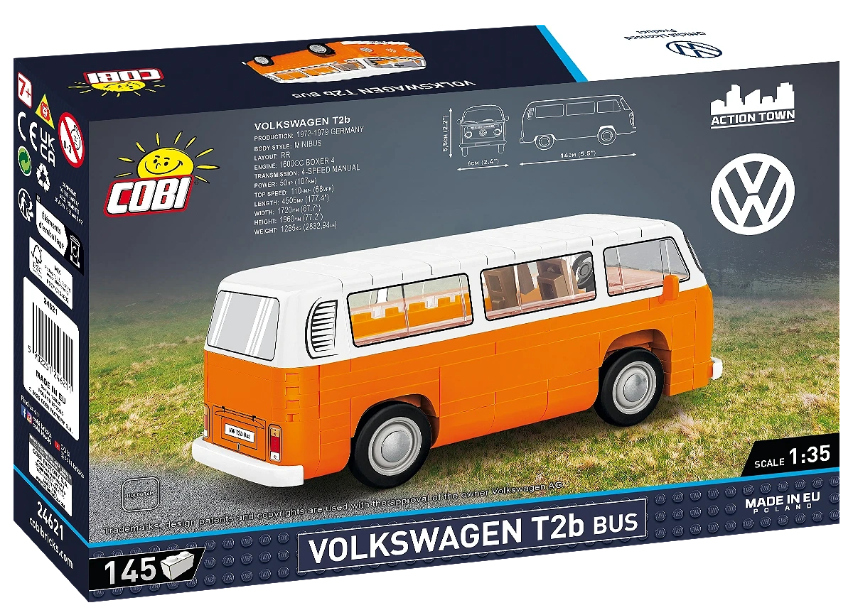 Cobi 1:35 Volkswagen T2b Bus