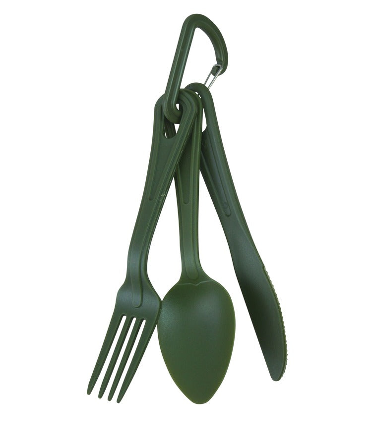 Cadet Knife Fork Spoon Set Camping accessory Kombat