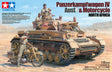 Tamiya 1/35 Panzerkampfwagen IV.F and Motorcycle North Africa Scale Model [variant_option4]