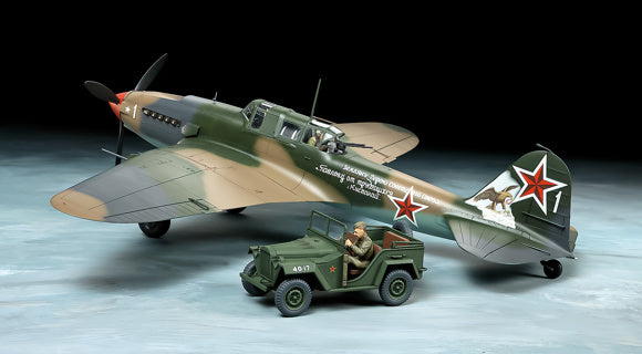 Tamiya 1/48. IL-2 and GAZ-67B Scale Model [variant_option4]