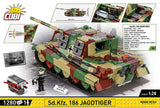 Cobi 1/28 Scale Sd.Kfz. 186 Jagdtiger Brick Model Kit [variant_option4]