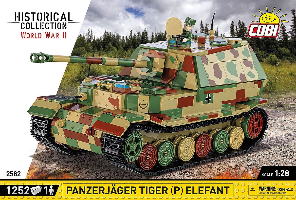 Cobi Panzerjäger Tiger (P) Elefant 1:28 Scale