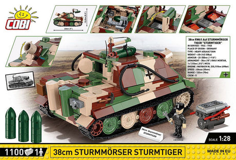 Cobi 38cm Sturmmörser Sturmtiger 1:28 Scale