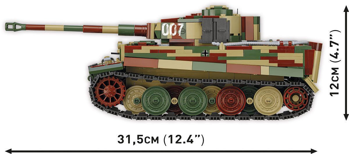 Cobi 1:28 Scale Panzerkampfwagen VI Tiger I Ausf. E - Executive Edition