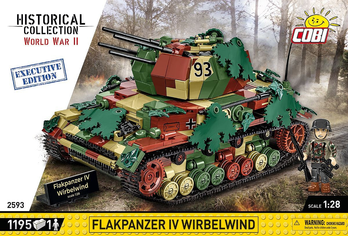 Cobi 1/28 Scale Flakpanzer IV "Wirbelwind" - Executive Edition