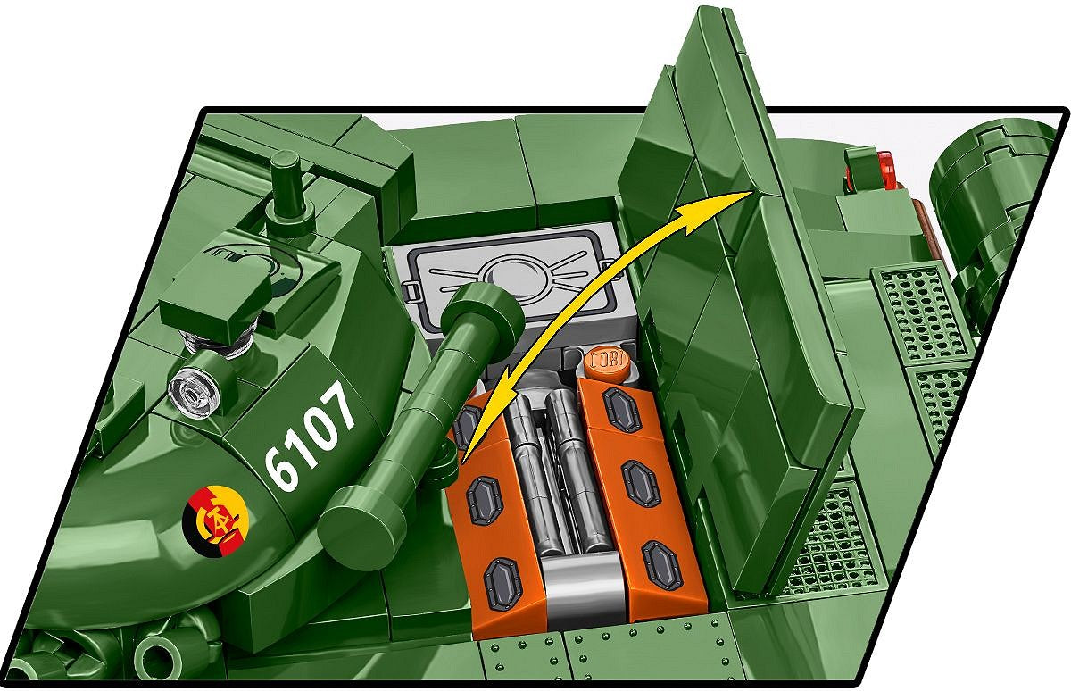 Cobi 1/35: T-72 M1R (PL/UA) Brick Model Kit [variant_option4]