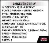 Cobi 1/35 Scale Challenger 2 Tank Brick Model Kit [variant_option4]