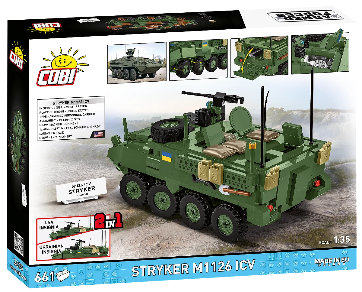 Cobi 1:35 Stryker M1126 ICV Cobi Cobi