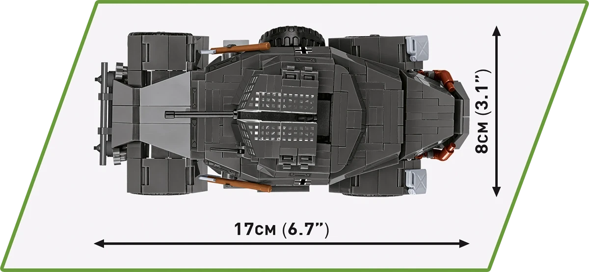 Cobi 1:28 Scale SD.Kfz. 222