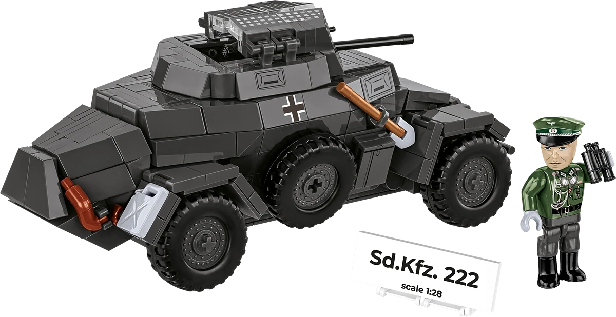 Cobi 1:28 Scale SD.Kfz. 222