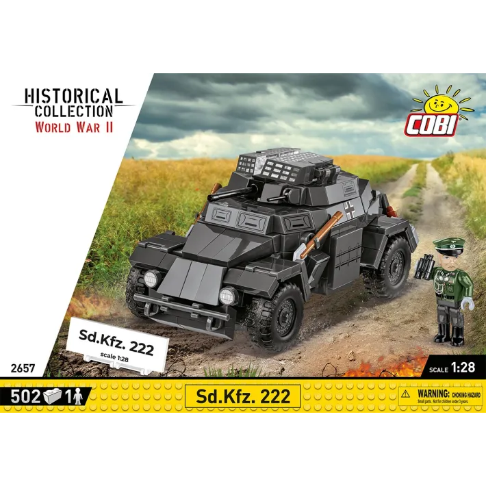 Cobi 1:28 Scale SD.Kfz. 222