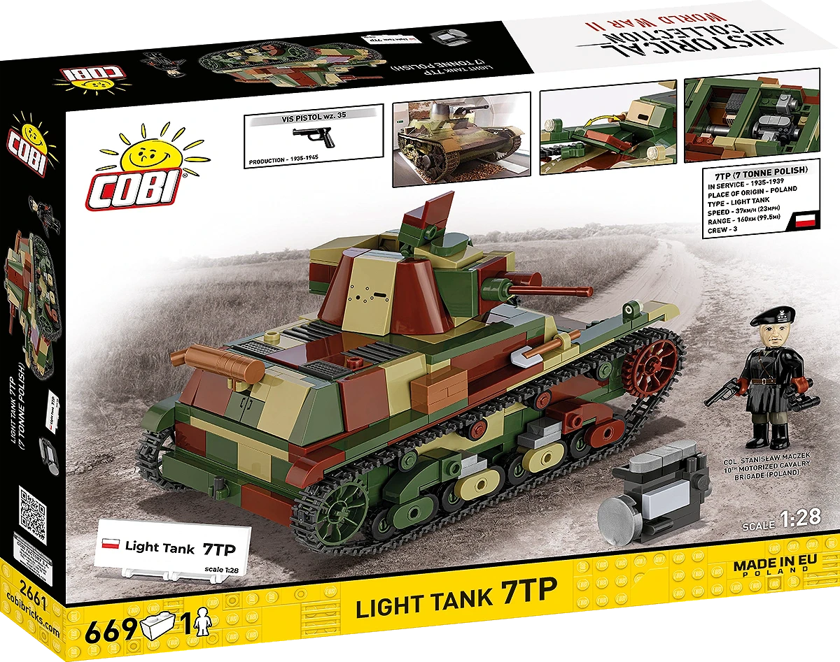 Cobi 1:28 Light Tank 7TP Cobi Cobi