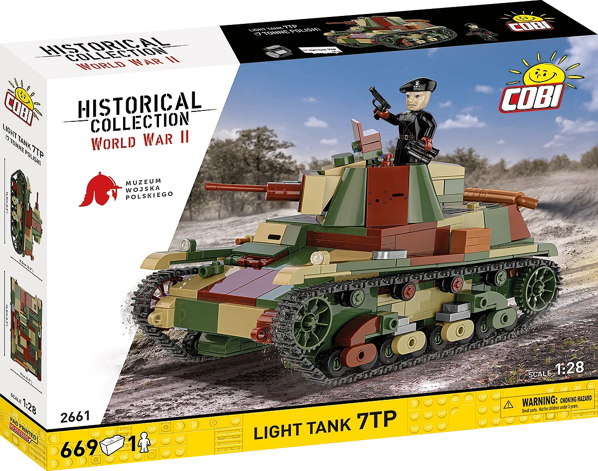 Cobi 1:28 Light Tank 7TP Cobi Cobi