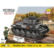 Cobi 1/28 Panzer 38T (CKD) LT VZ.38 Brick Models Cobi