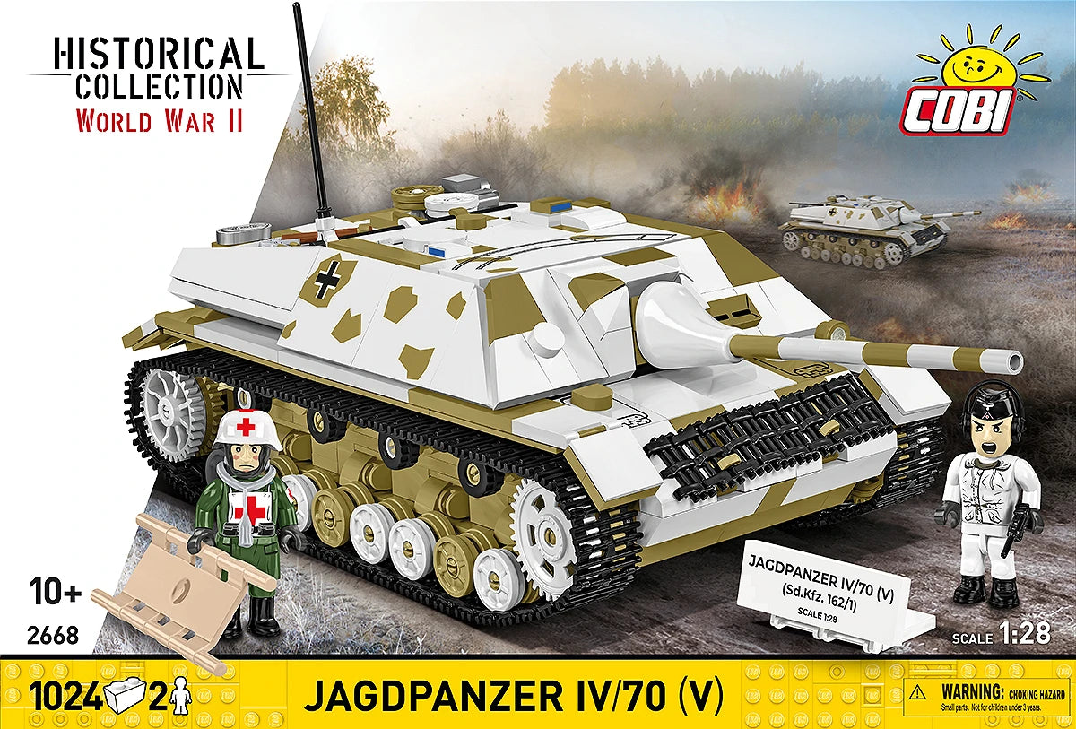 Cobi 1/28 Jagdpanzer IV / 70 Brick Model Kit Cobi