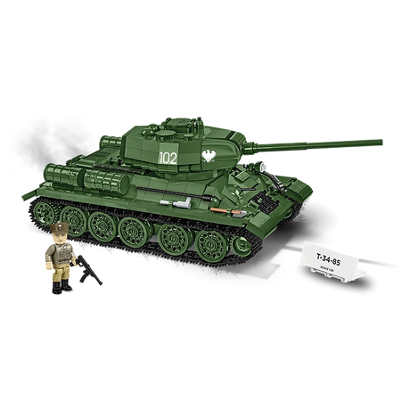 Cobi 1/28 Scale: T-34-85 Brick Model Kit Cobi