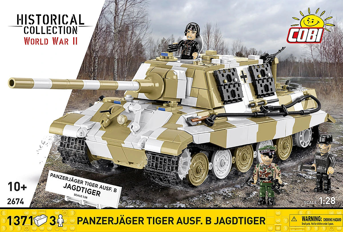Cobi 1:28 Scale Panzerjager Tiger AUSF. B Jagdtiger