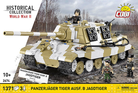 Cobi 1:28 Scale Panzerjager Tiger AUSF. B Jagdtiger Brick Model Kit Cobi