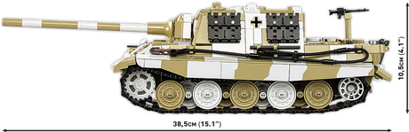 Cobi 1:28 Scale Panzerjager Tiger AUSF. B Jagdtiger Brick Model Kit Cobi