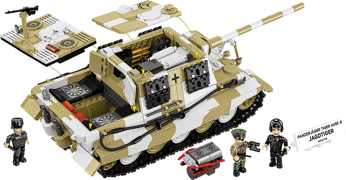 Cobi 1:28 Scale Panzerjager Tiger AUSF. B Jagdtiger