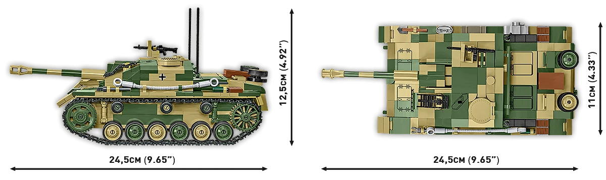 Cobi 1:28 Stug III Ausf. G Cobi Cobi