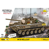 Cobi 1/28 Scale: M18 Hellcat Brick Model Kit Cobi