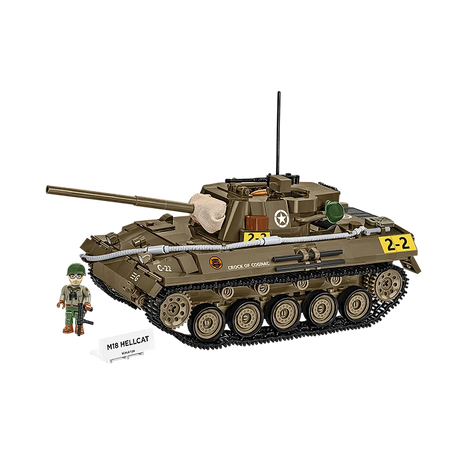 Cobi 1/28 Scale: M18 Hellcat Brick Model Kit Cobi