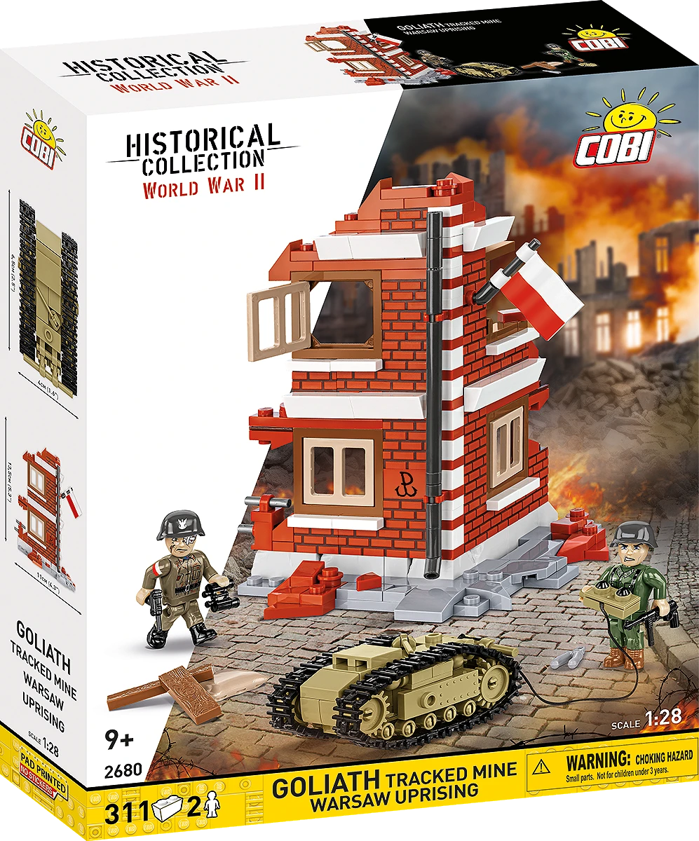 Cobi 1:28 Goliath Tracked Mine Warsaw Uprising