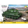 Cobi 1/28 Scale: T-34-85 Brick Model Kit Cobi
