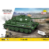 Cobi 1/28 Scale: T-34-85 Brick Model Kit Cobi